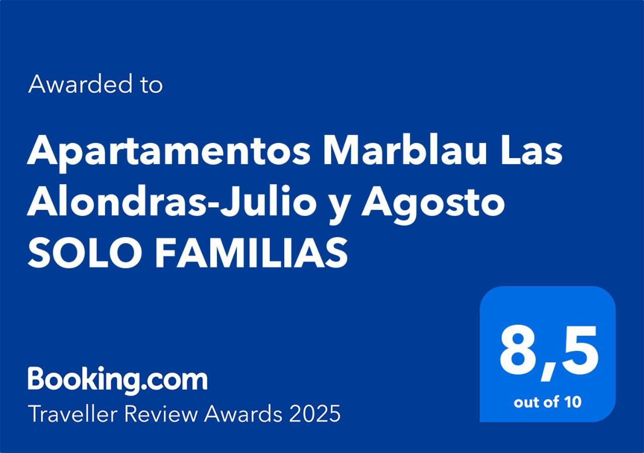 Apartamentos Marblau Las Alondras-Julio y Agosto SOLO FAMILIAS Gandia Bagian luar foto